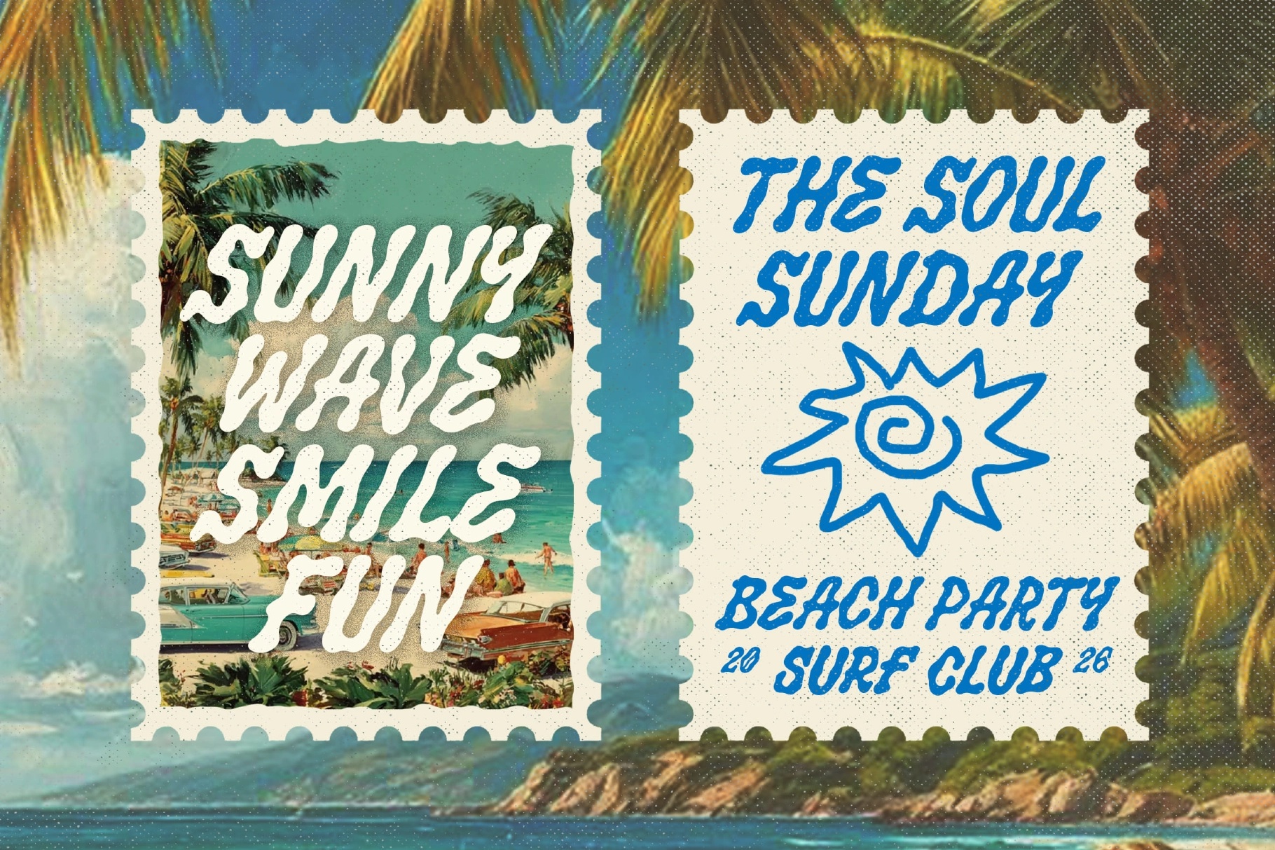 Salty Smile an Unique Wavy Display Font