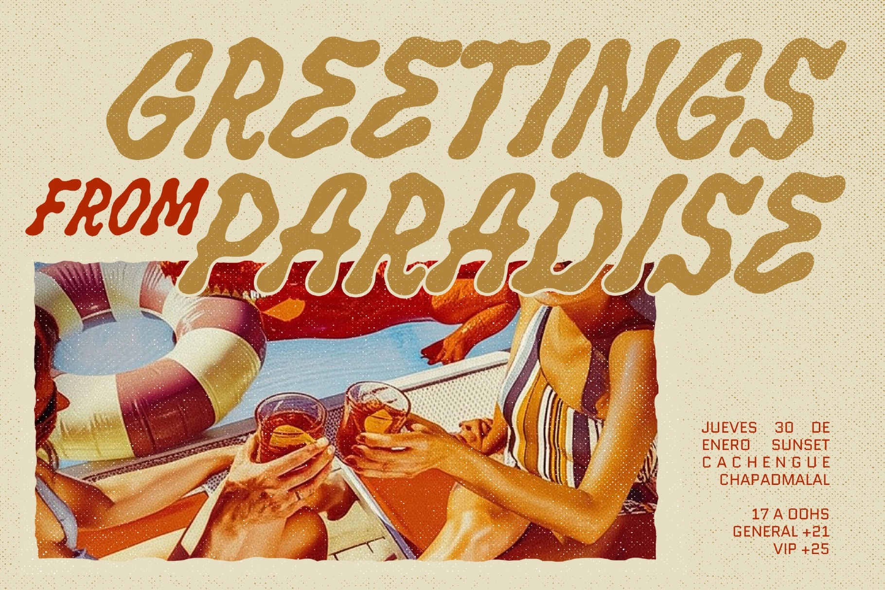 Salty Smile an Unique Wavy Display Font