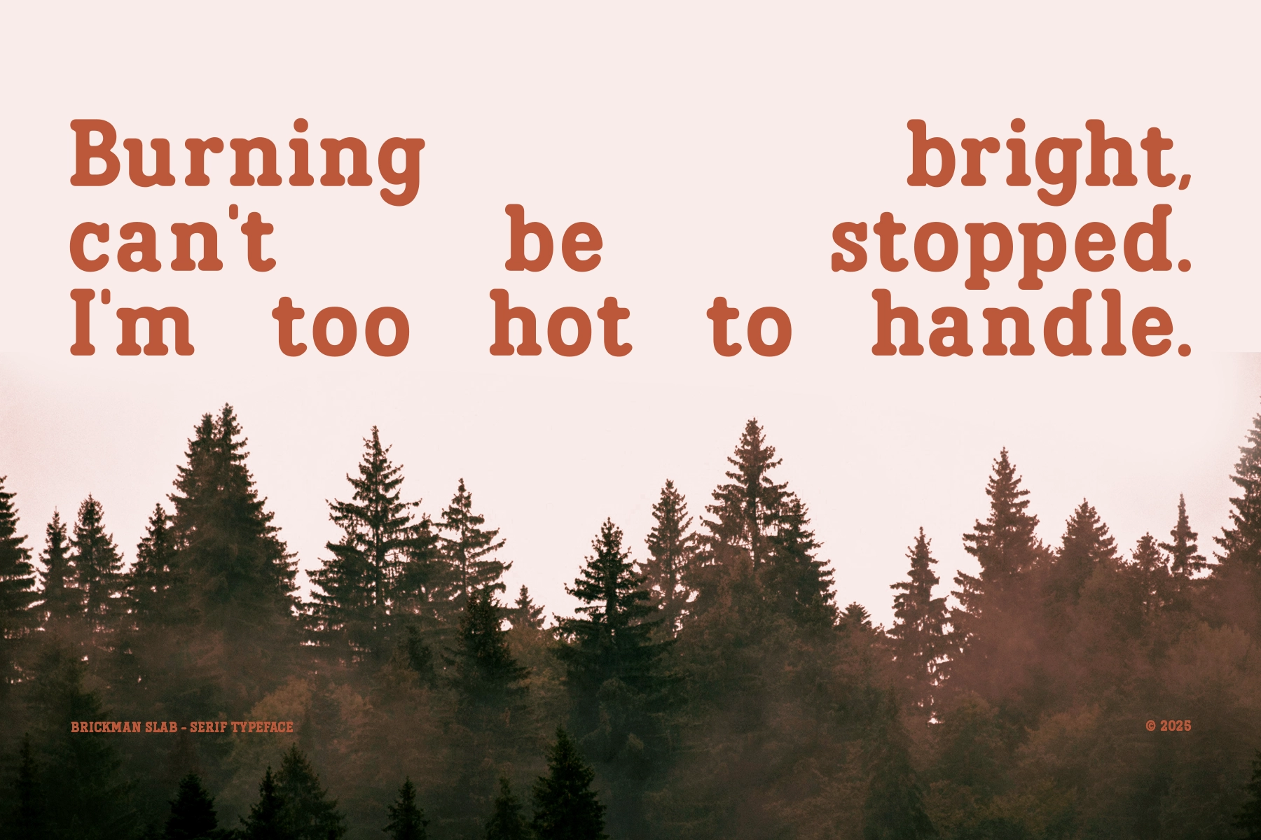 Brickman - Bold Slab Serif Typeface