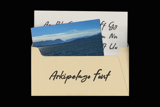 Arkipelago Signature Font