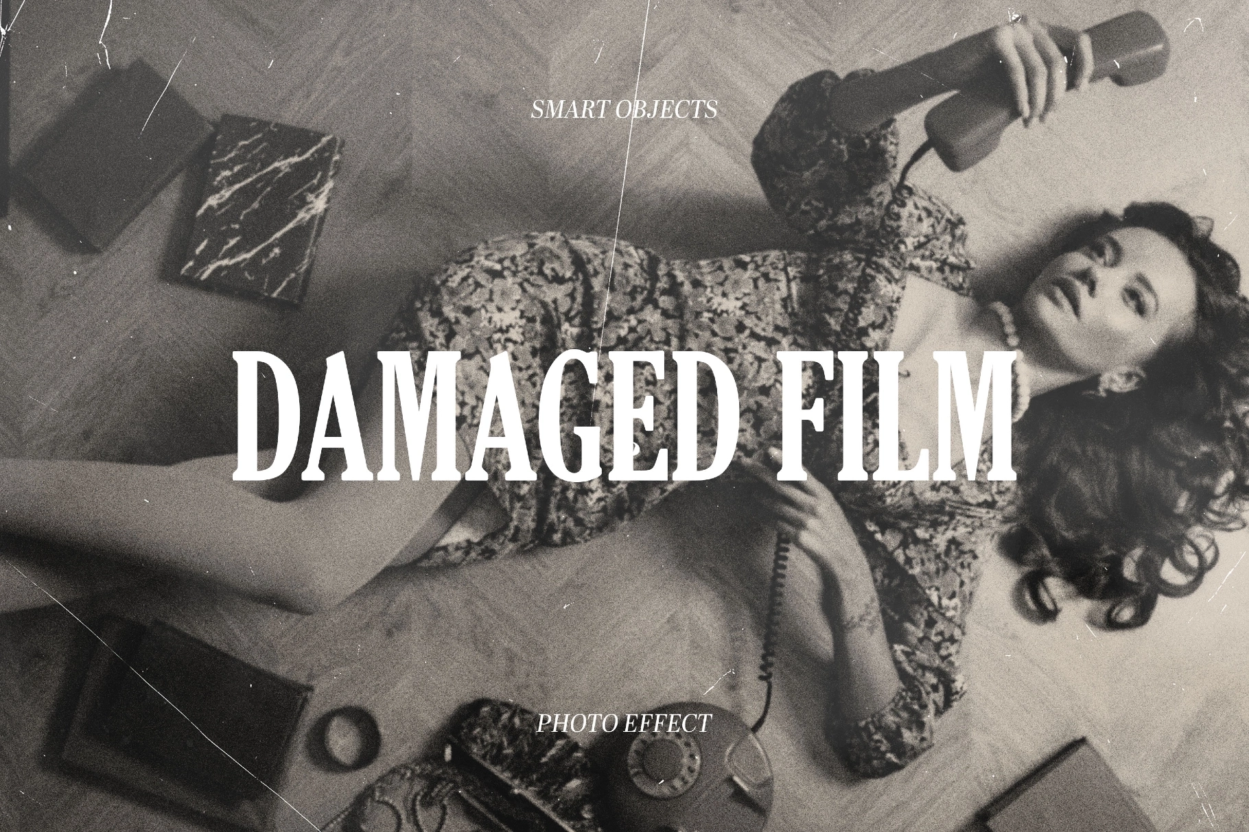 Damaged Film Photo Effect