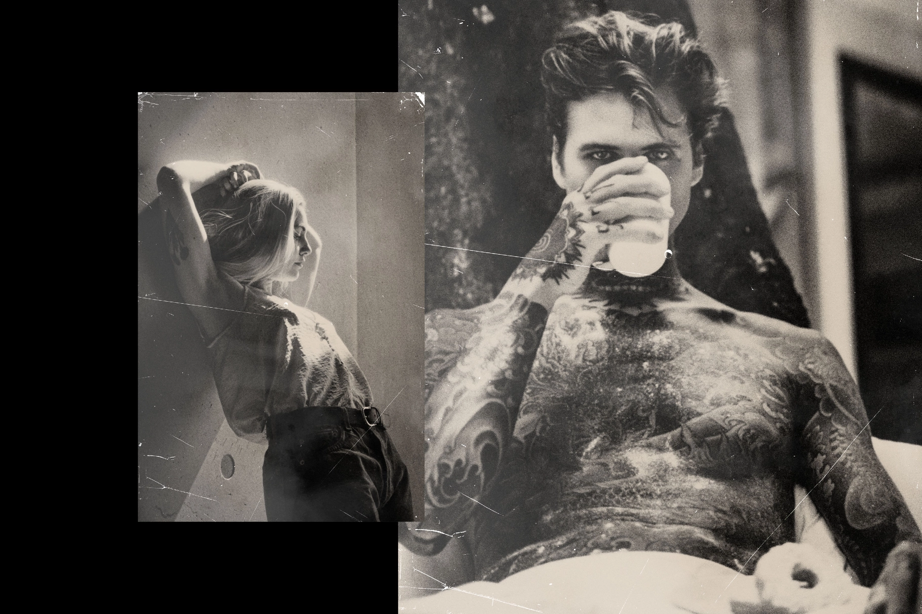 Damaged Film Photo Effect