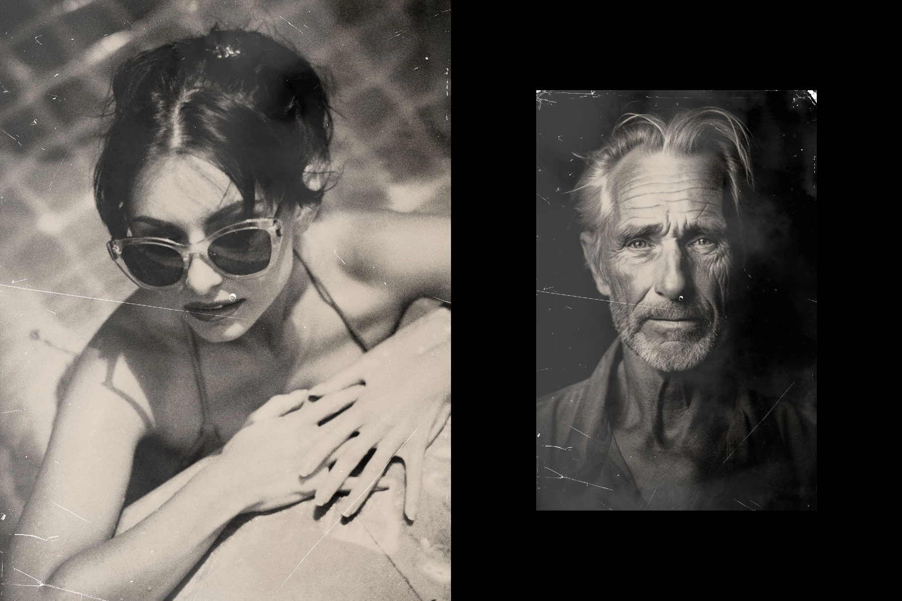 Damaged Film Photo Effect