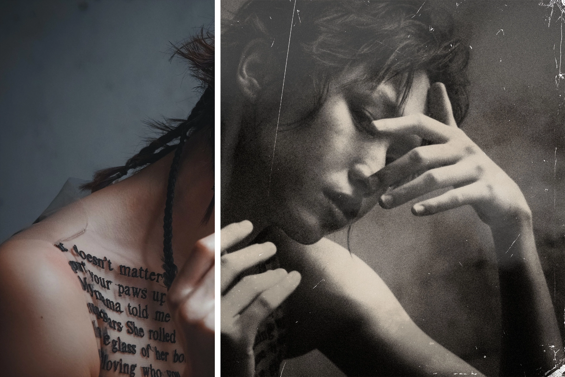 Damaged Film Photo Effect