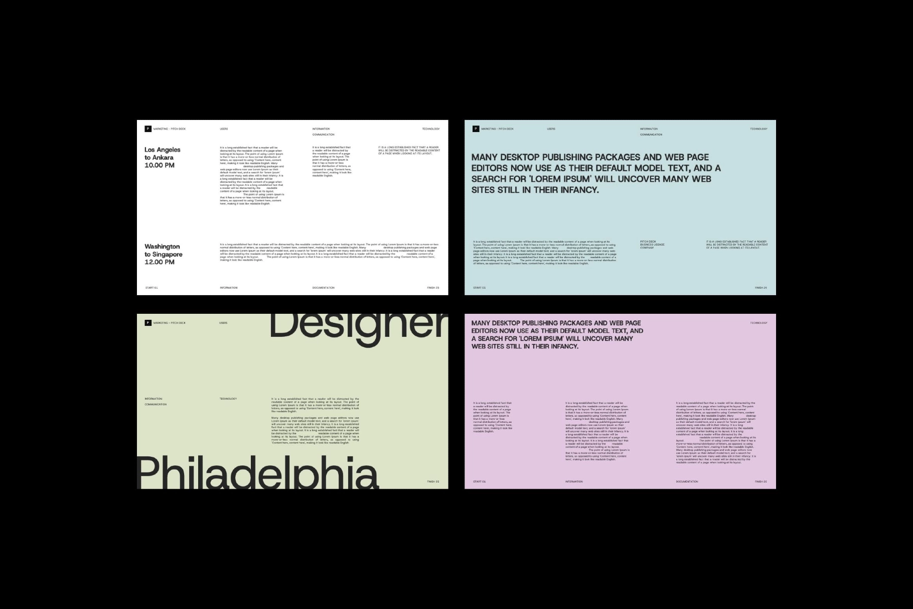 PowerPoint Marketing Pitch Deck Template