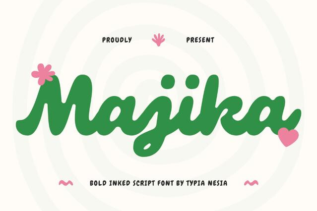 Majika - Bold Retro Script