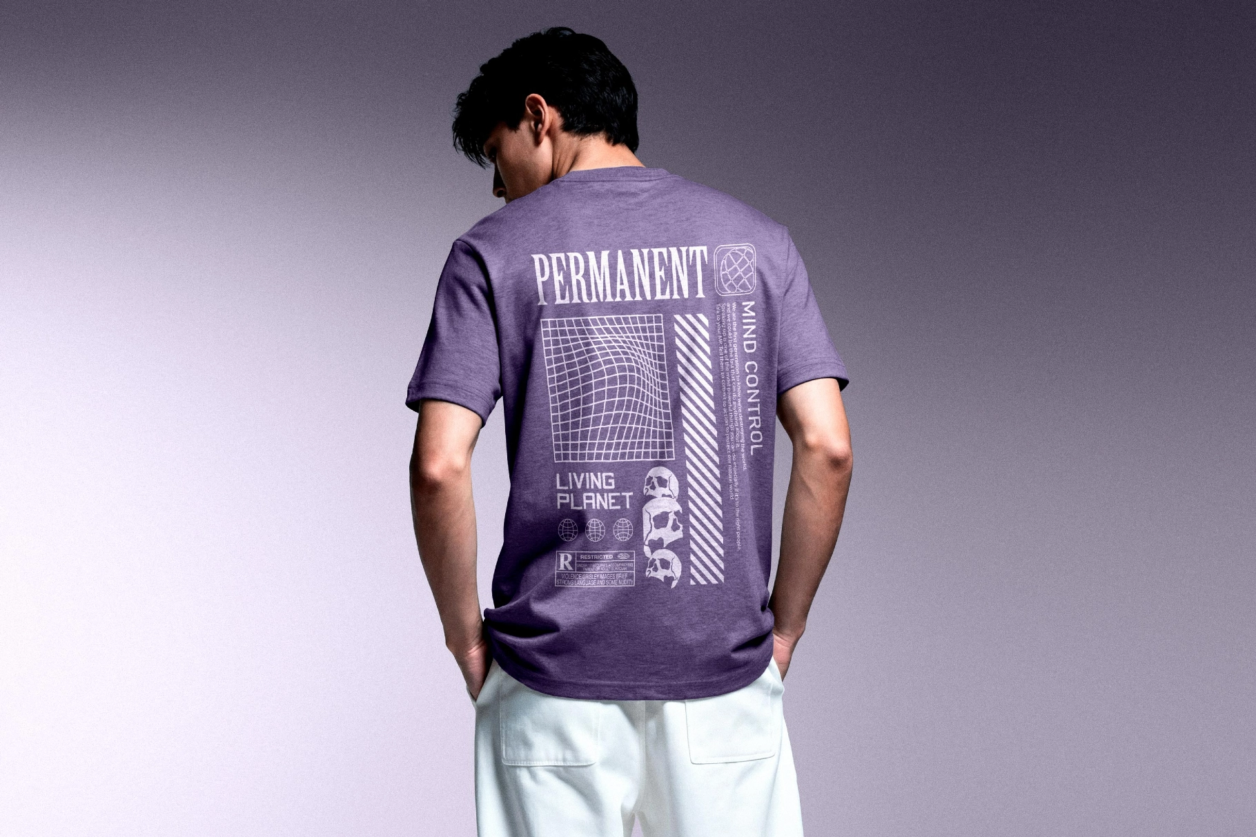 Man In T-Shirt Mockup