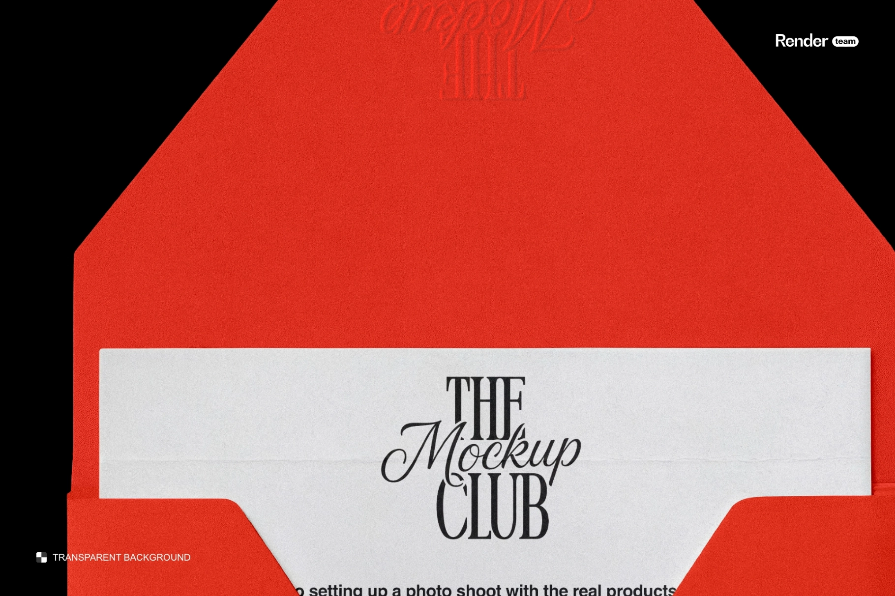 Open Envelope with Letter Mockup