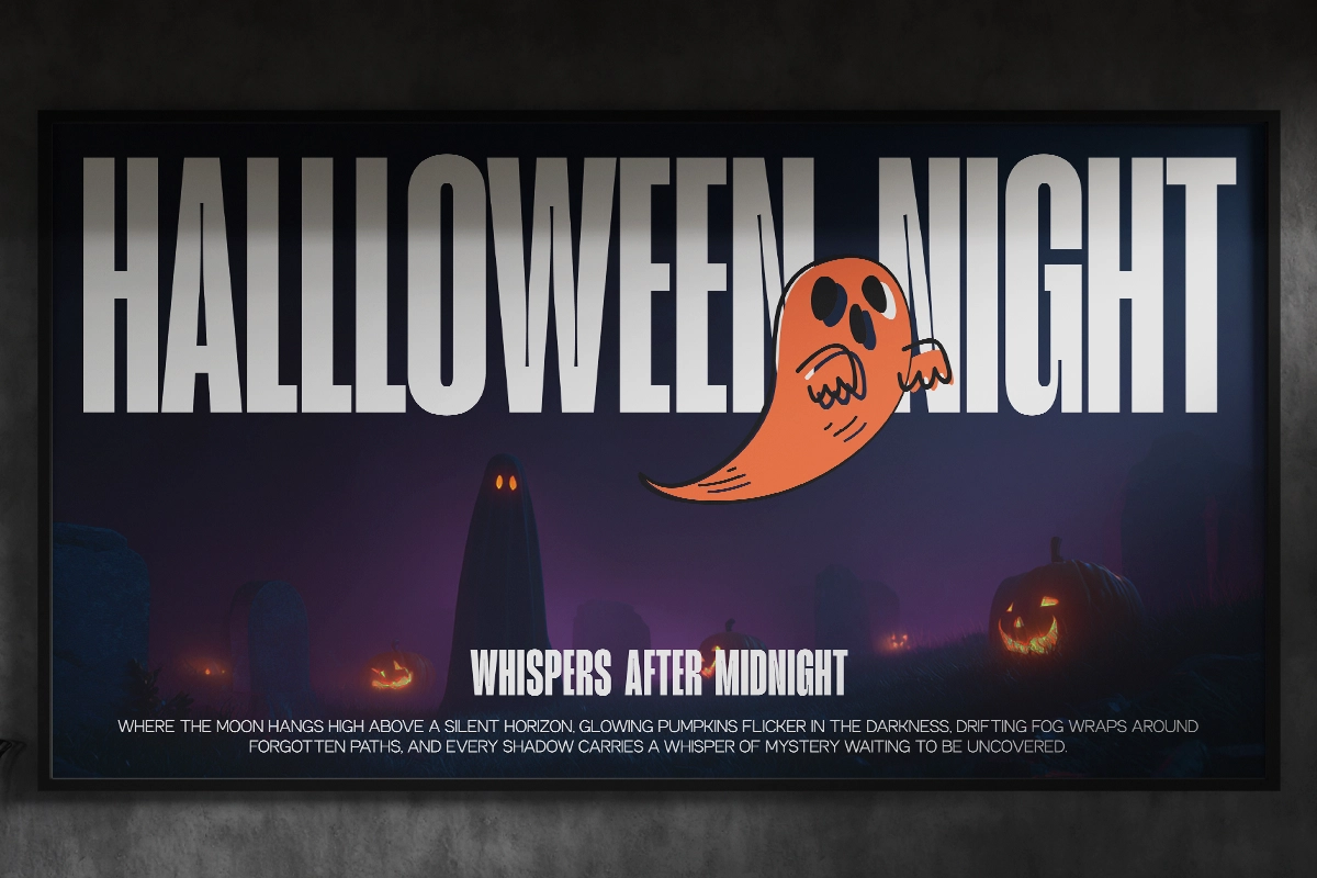 GC Magnu - Inktrap Condensed Display Font