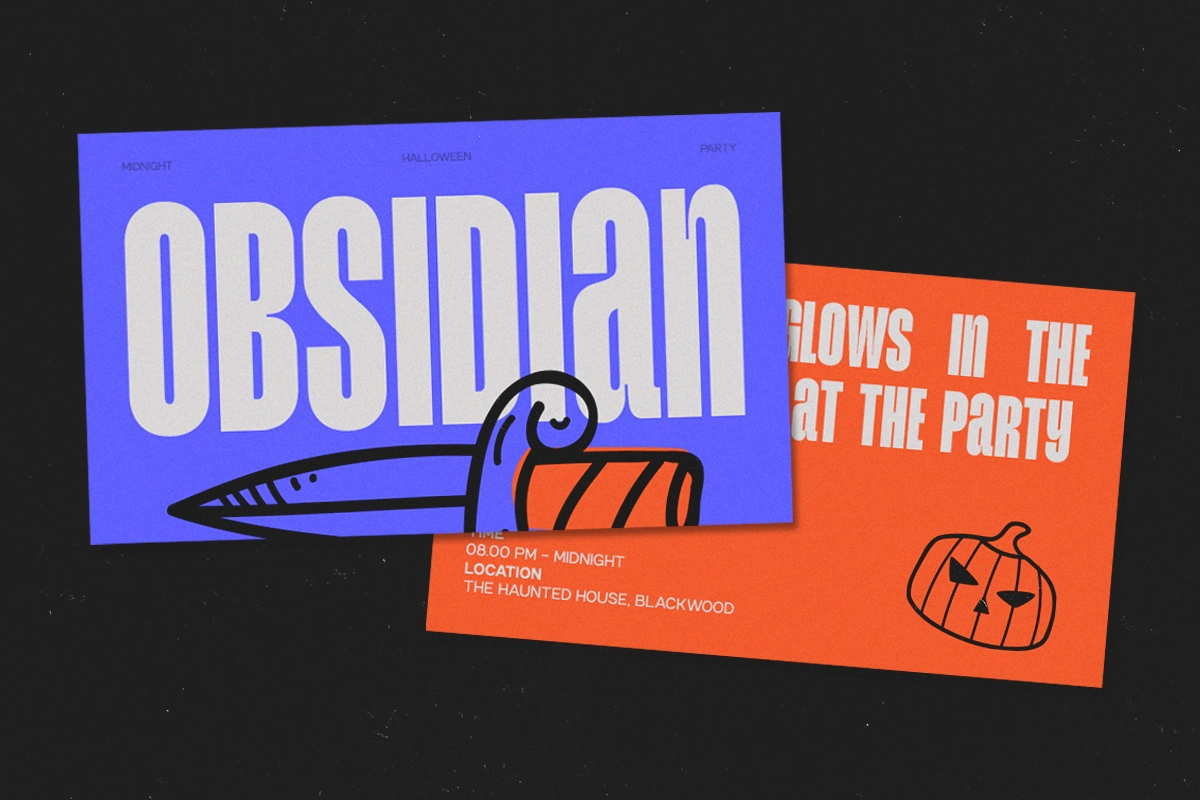 GC Magnu - Inktrap Condensed Display Font