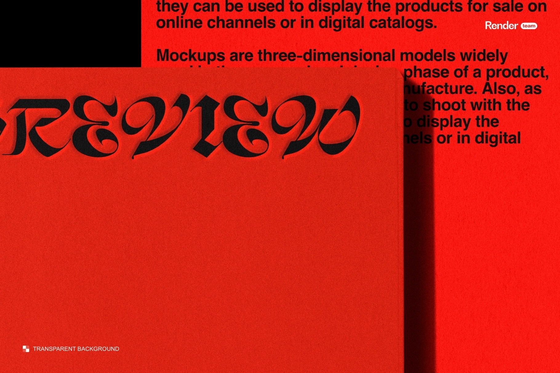 Open Rectangular Envelope Mockup