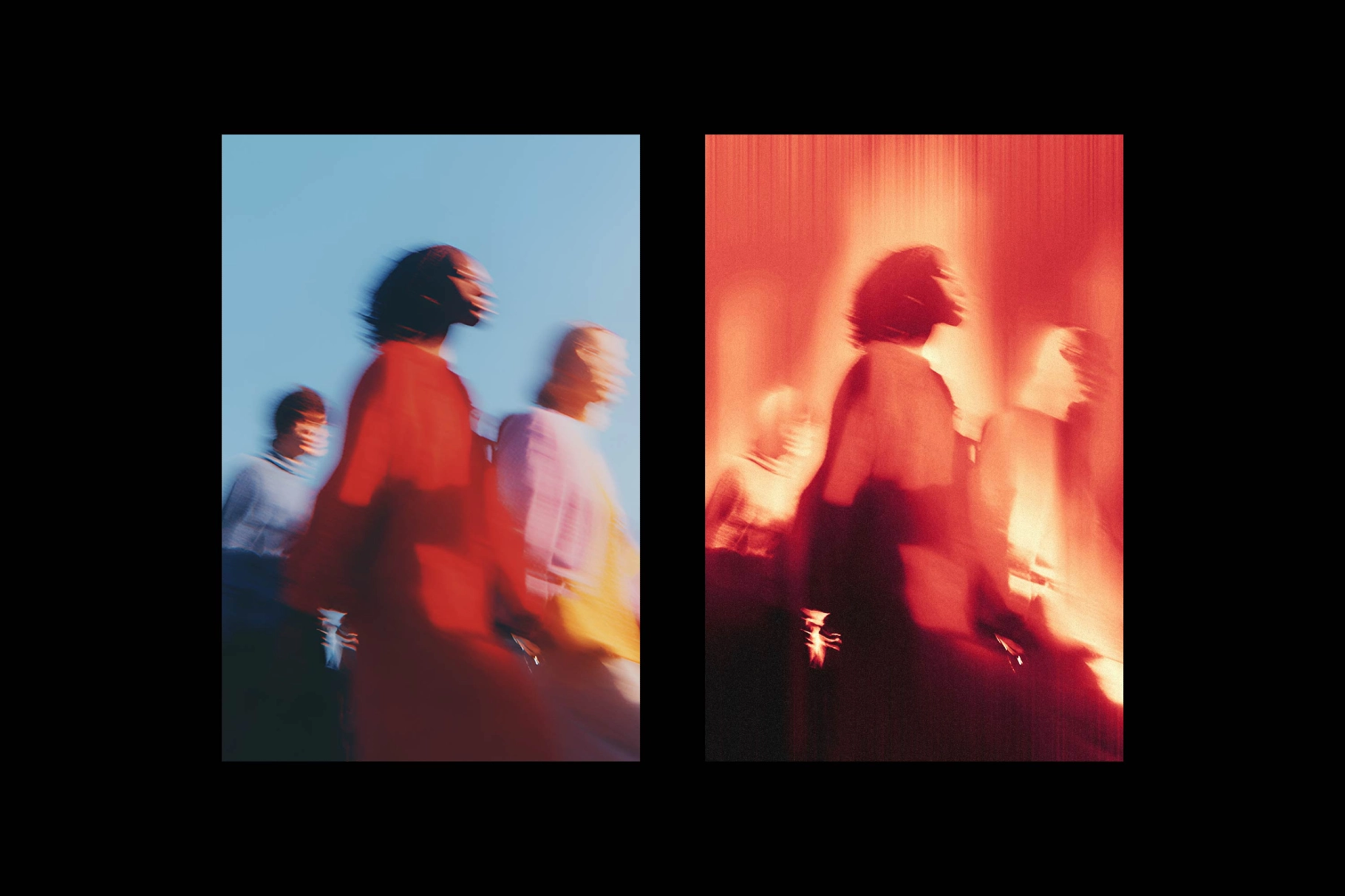 Thermal Vision Poster Photo Effect