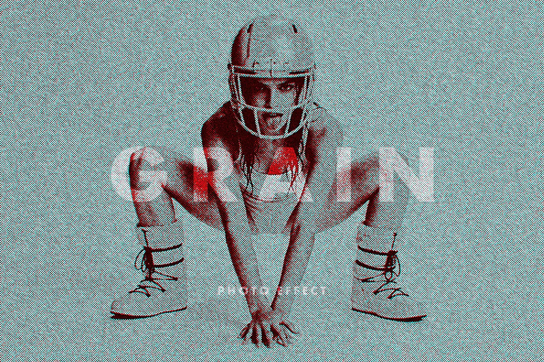 Grain Risograph Photo Effect