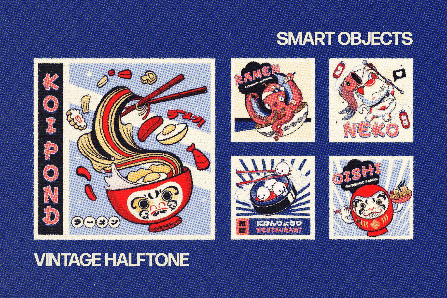 Vintage Halftone Photo Effect