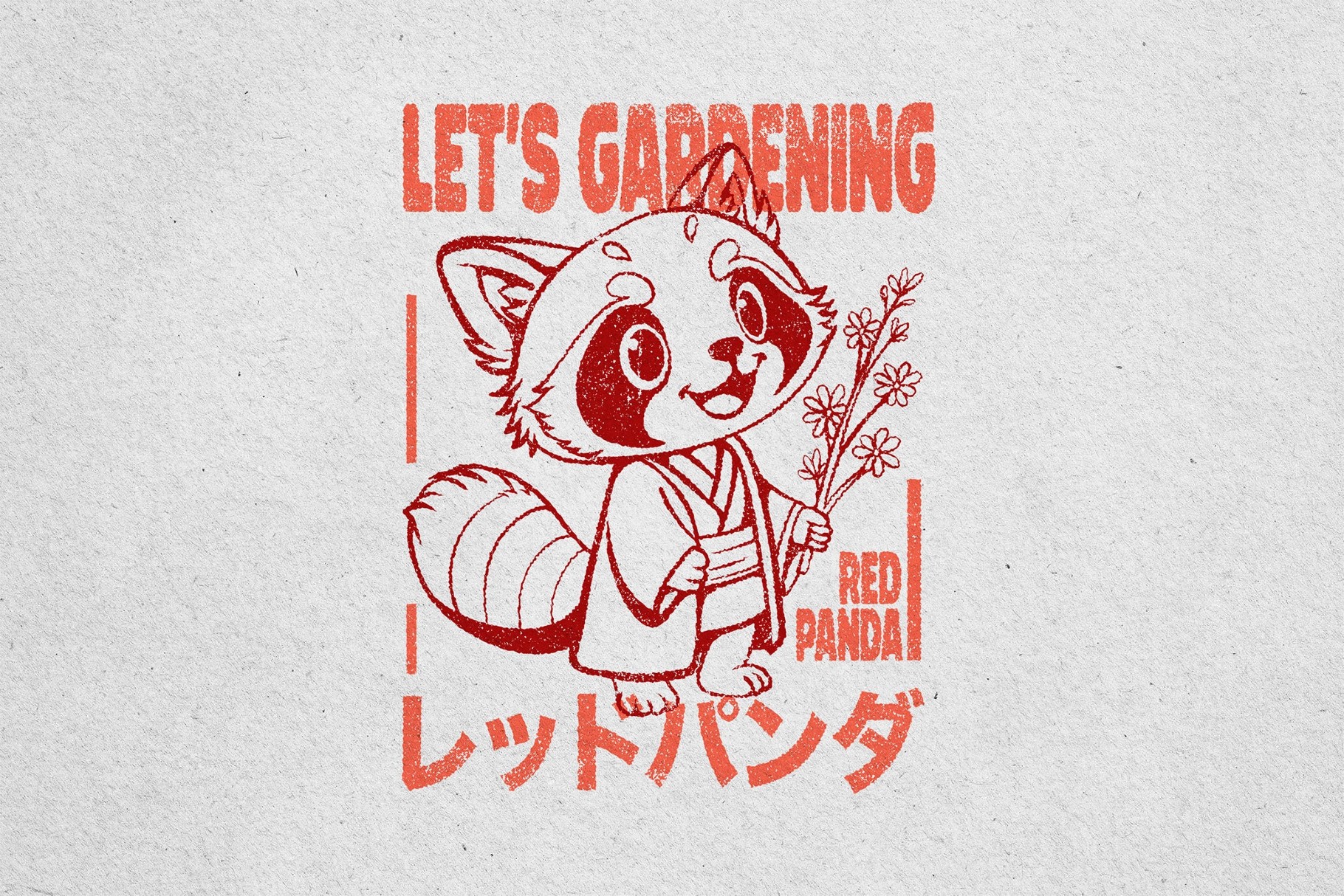 Grainy Stamp Ink Effect