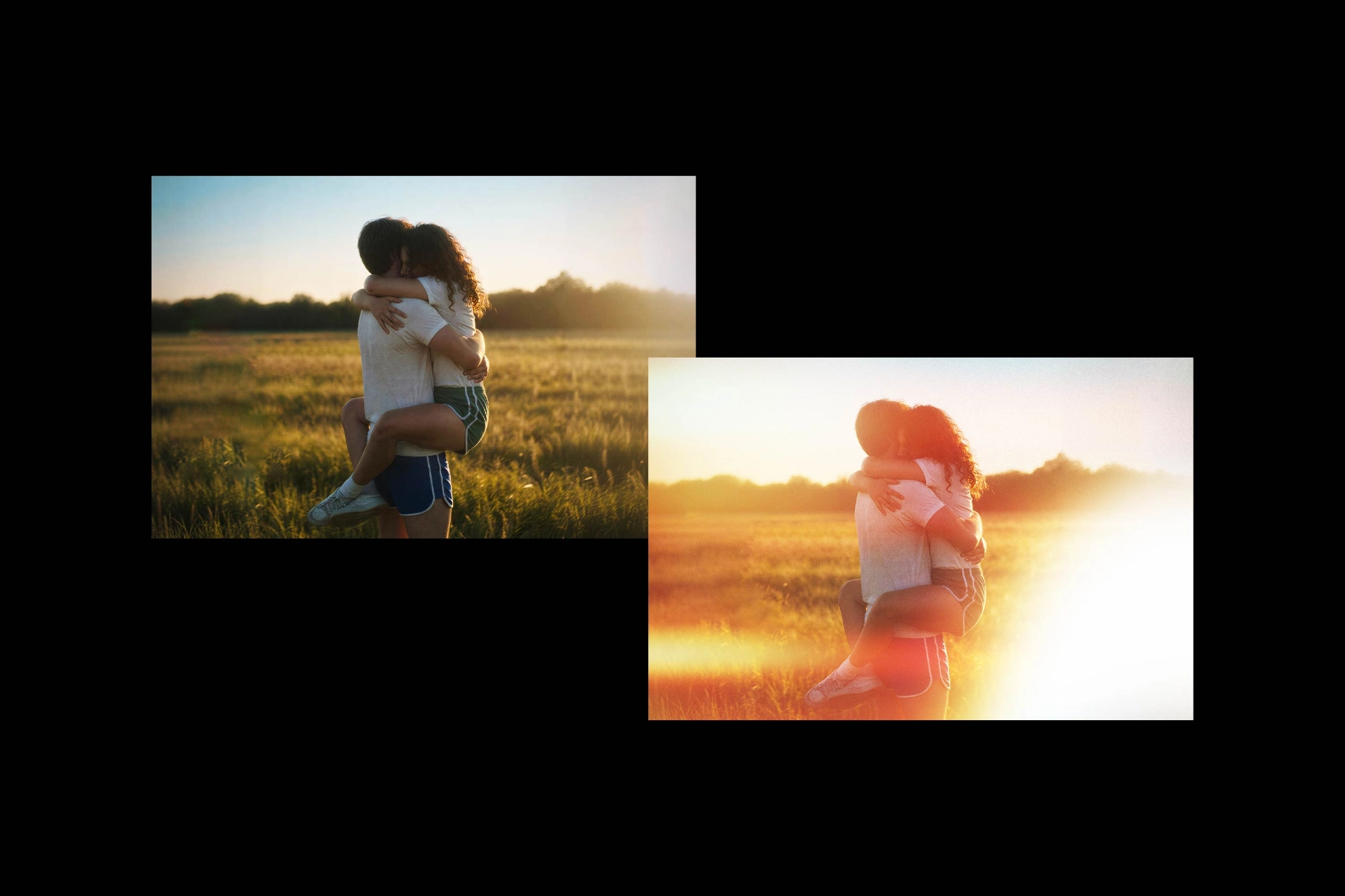 Film Burn Photo Effect