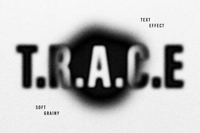 Soft Grainy Text Effect