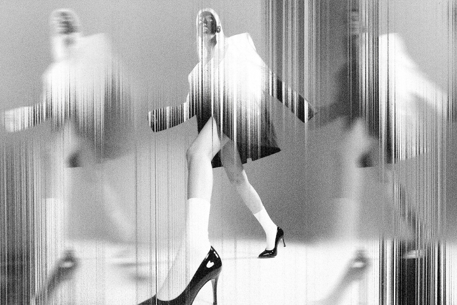 Ghosting Scan Photo Effect