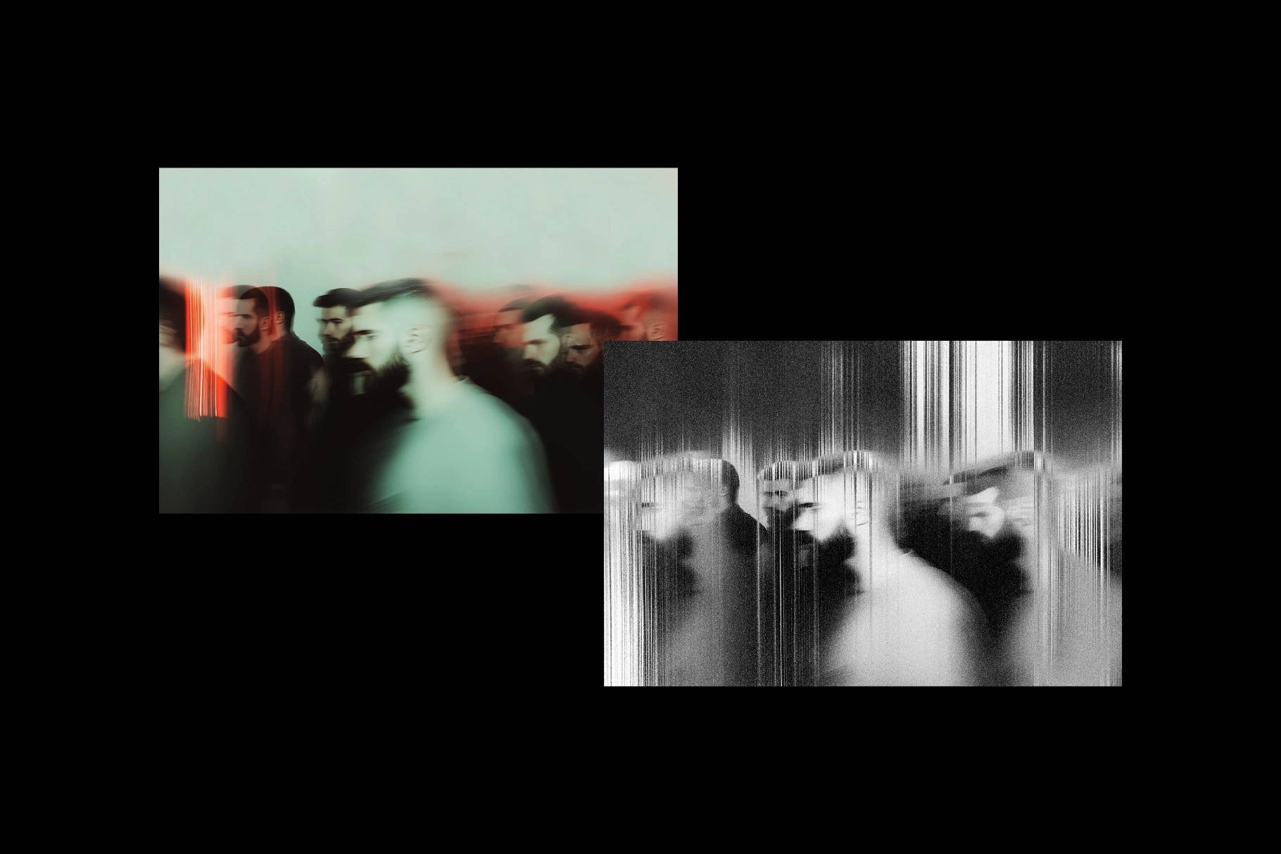 Ghosting Scan Photo Effect