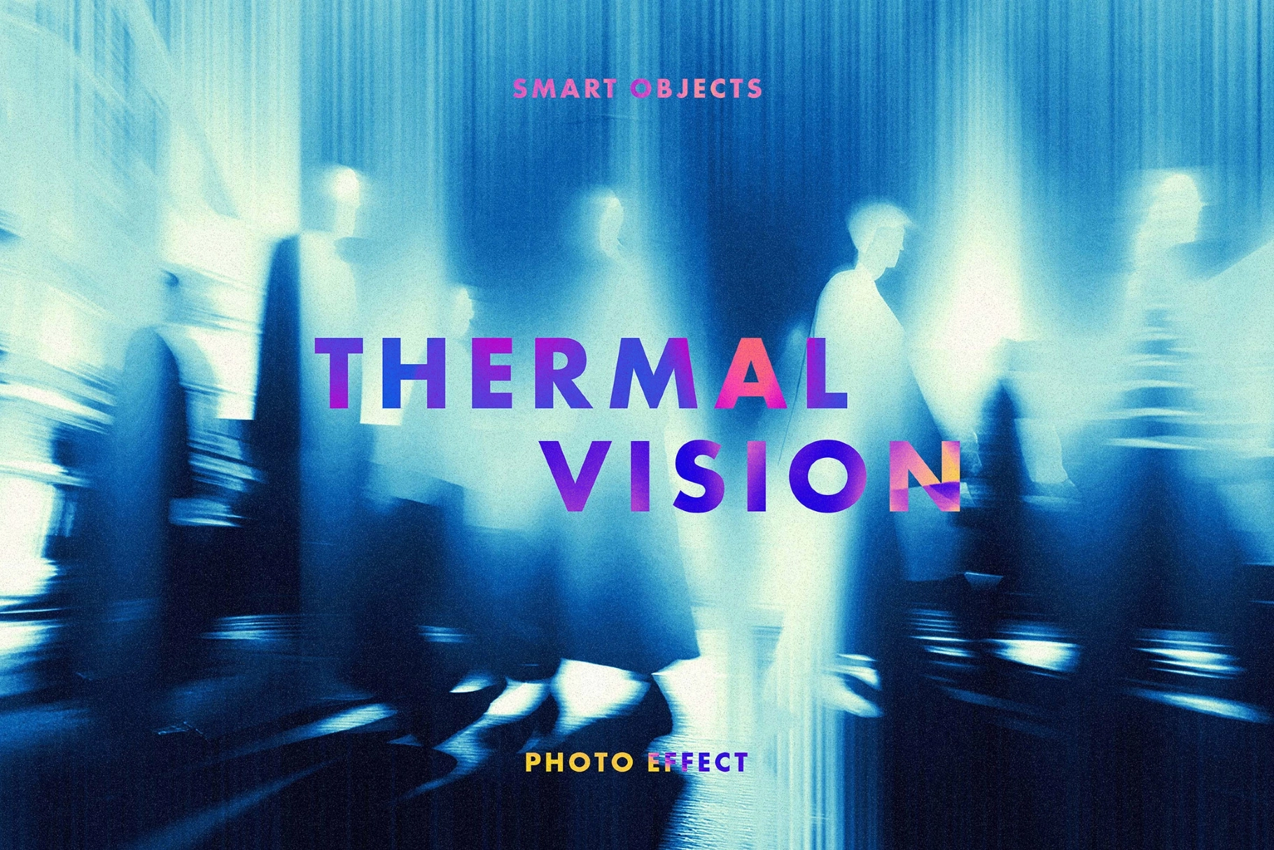 Thermal Vision Photo Effect