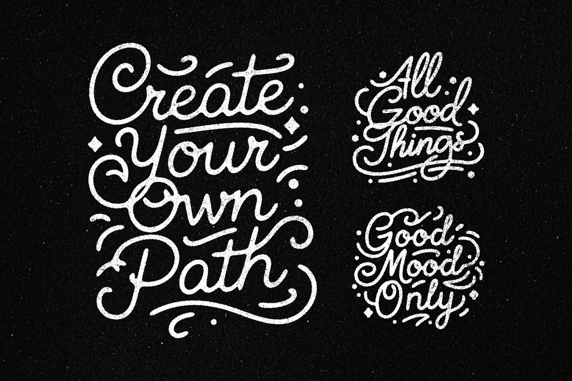 Hand-Lettering Quotes + Bonus Effect