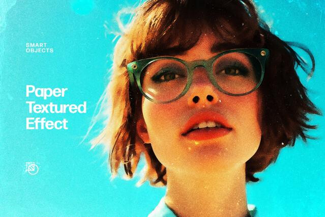 Paper Textured Photo Effect