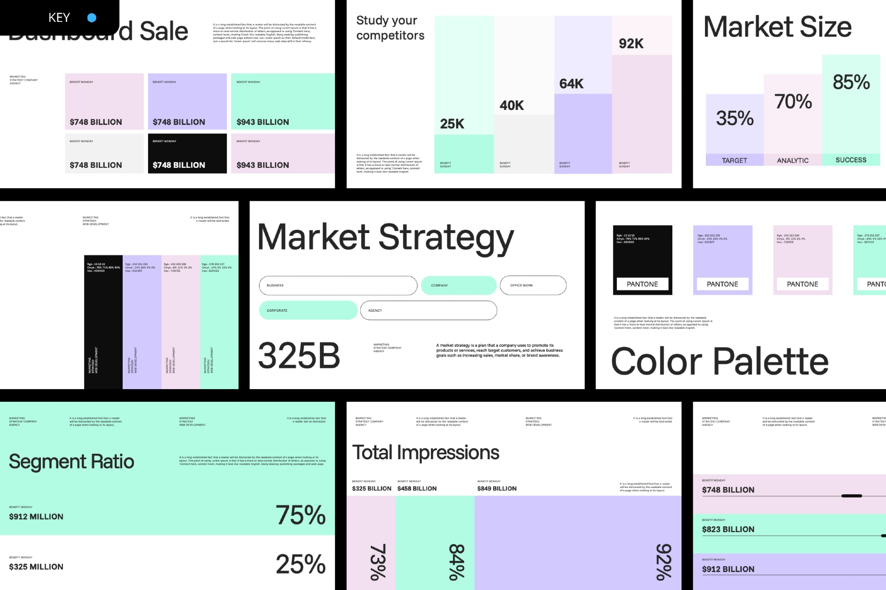 Market Strategy - Business Keynote Template