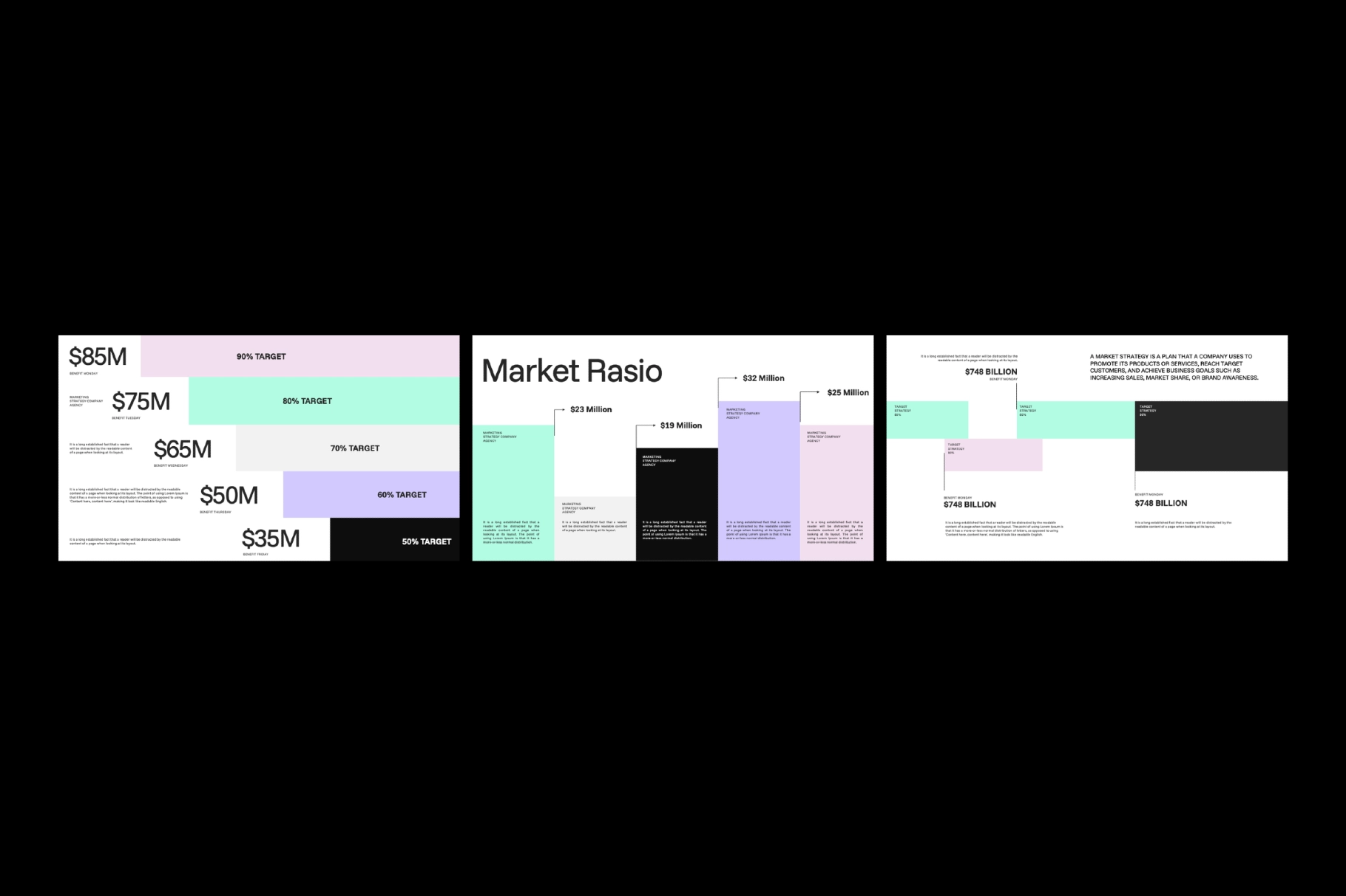 Market Strategy - Business Keynote Template