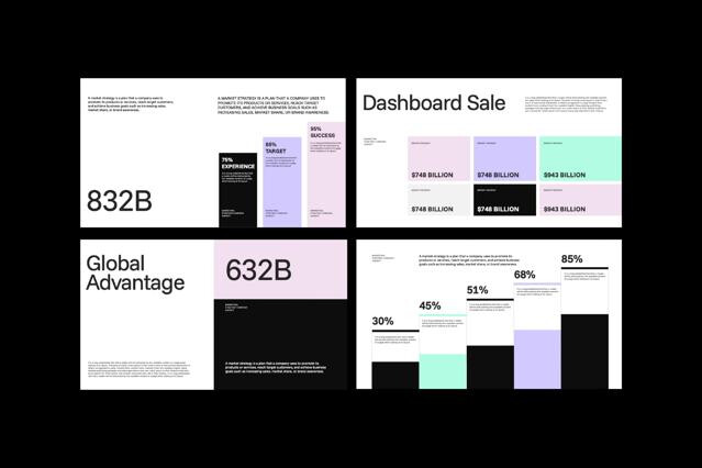 Business Strategy Market PowerPoint Template