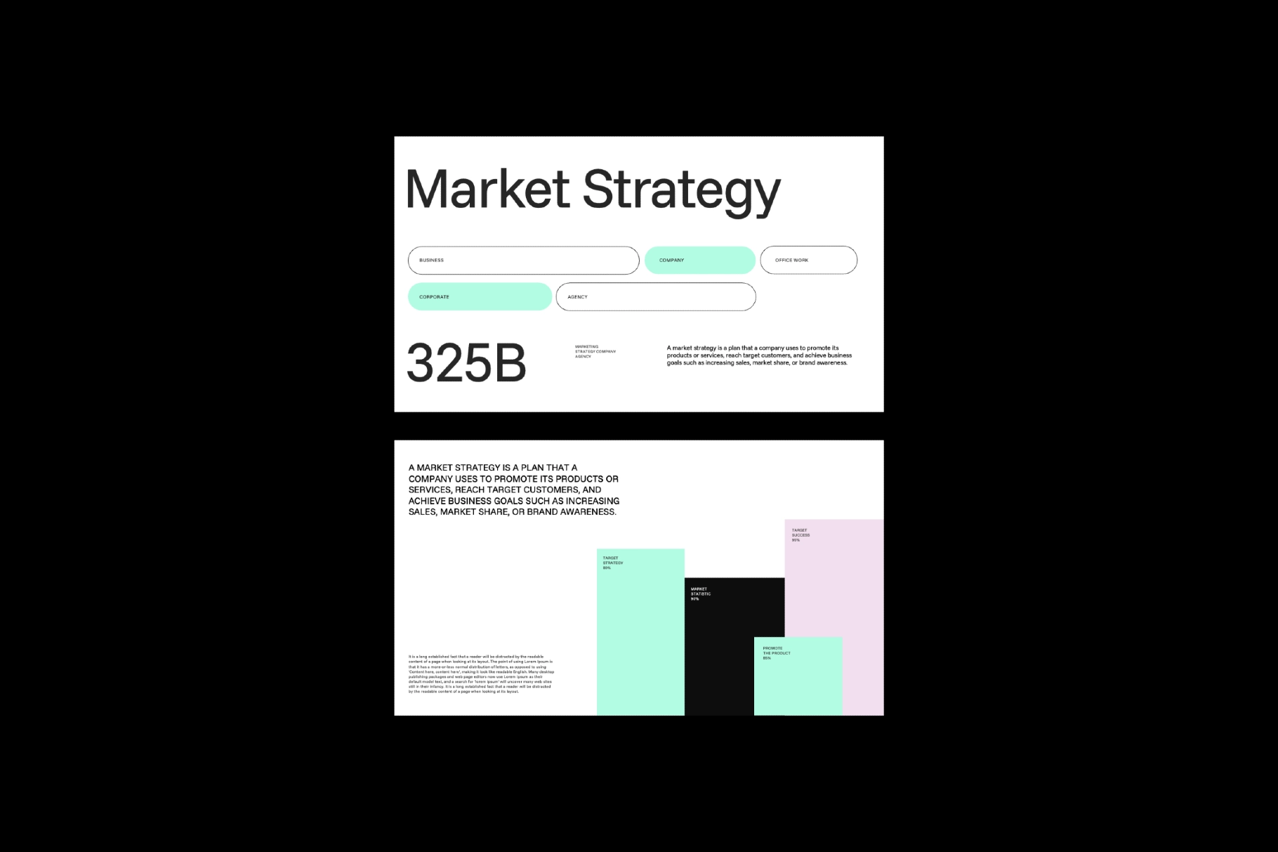 G-slides Market Strategy Business Template