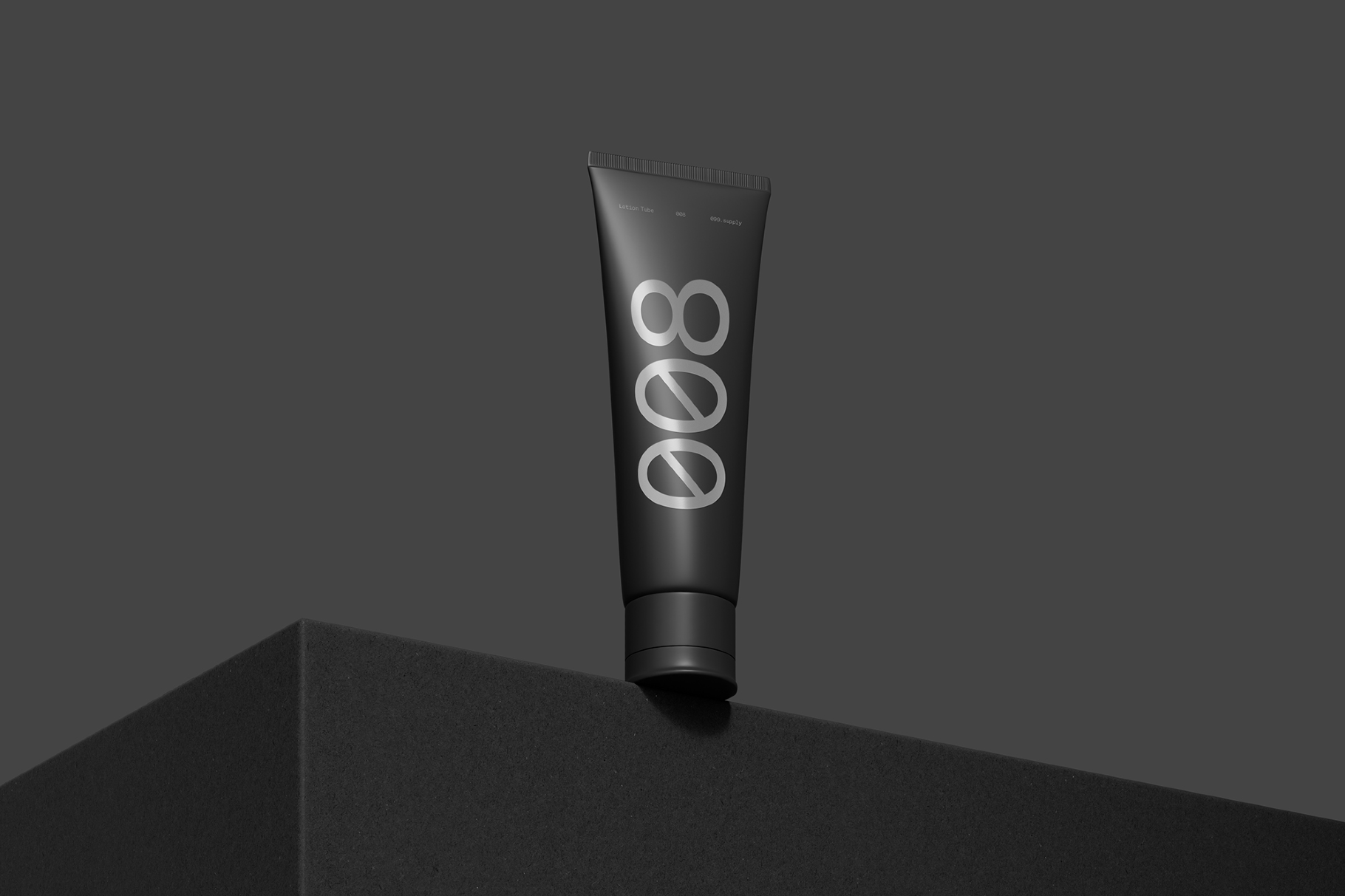 Lotion Tube Mockup