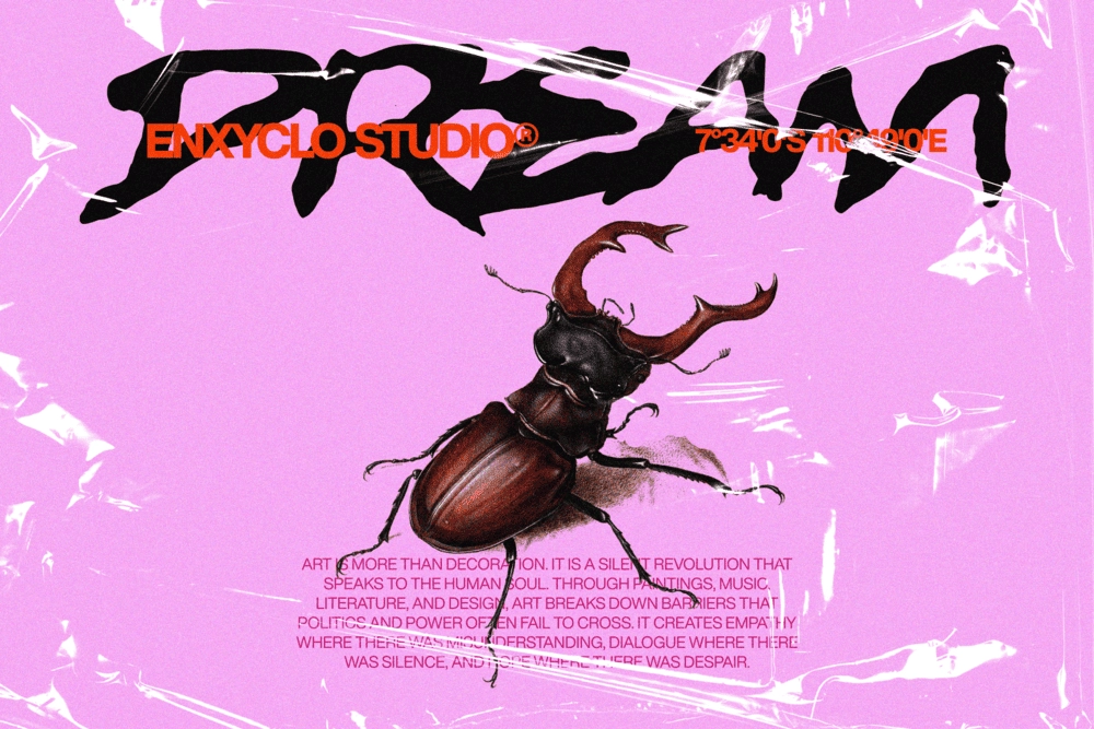 Meganors - Urban Brush Display Font