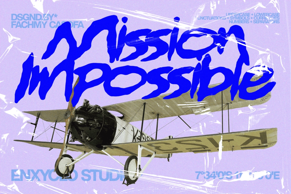 Meganors - Urban Brush Display Font