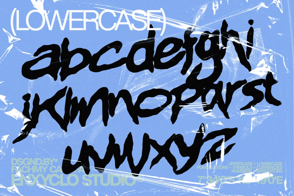 Meganors - Urban Brush Display Font