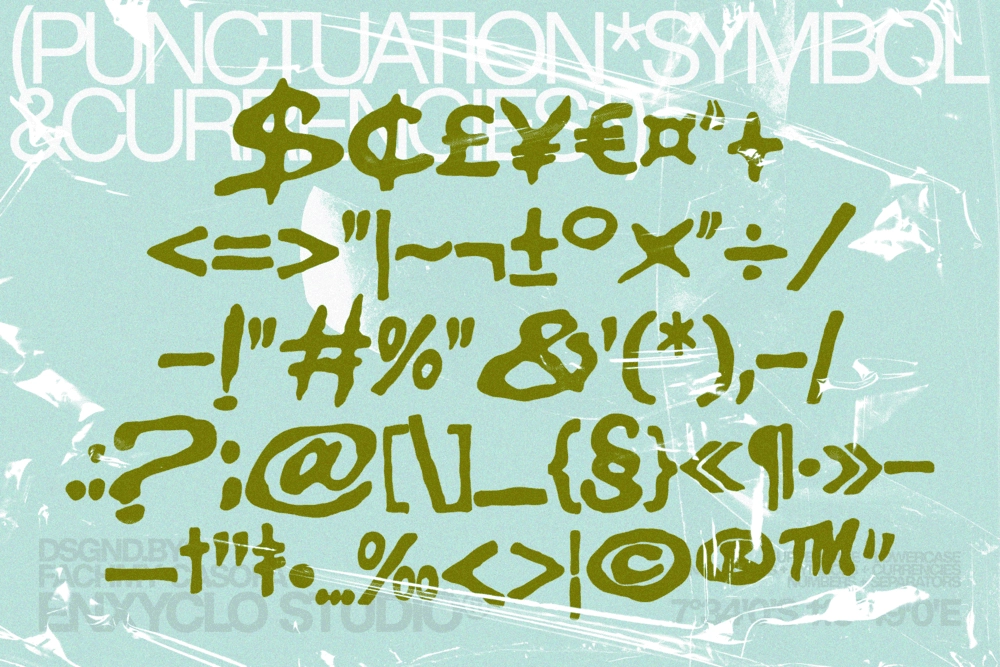 Meganors - Urban Brush Display Font