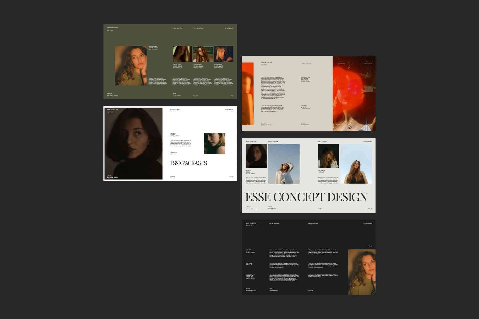 Esse - Brand Portfolio Keynote Template