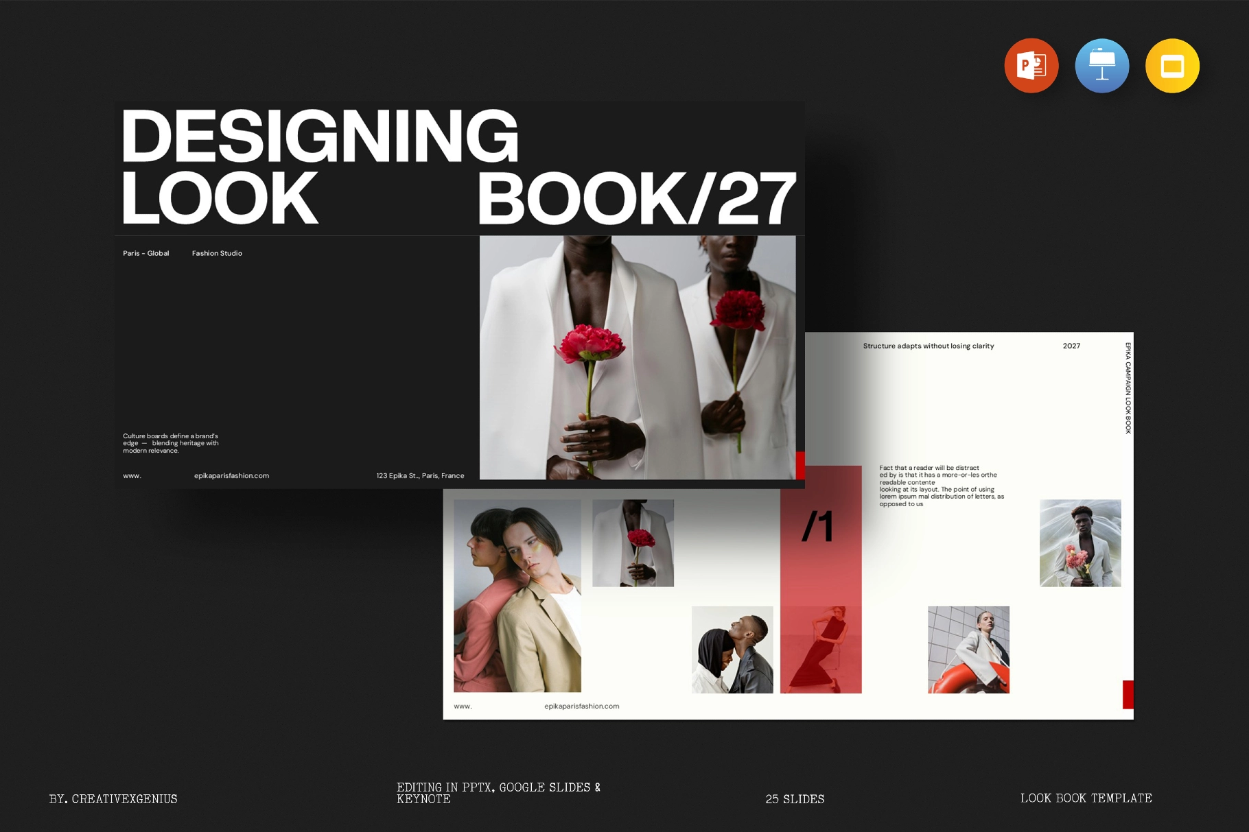 EPIKA - LookBook Presentation Template