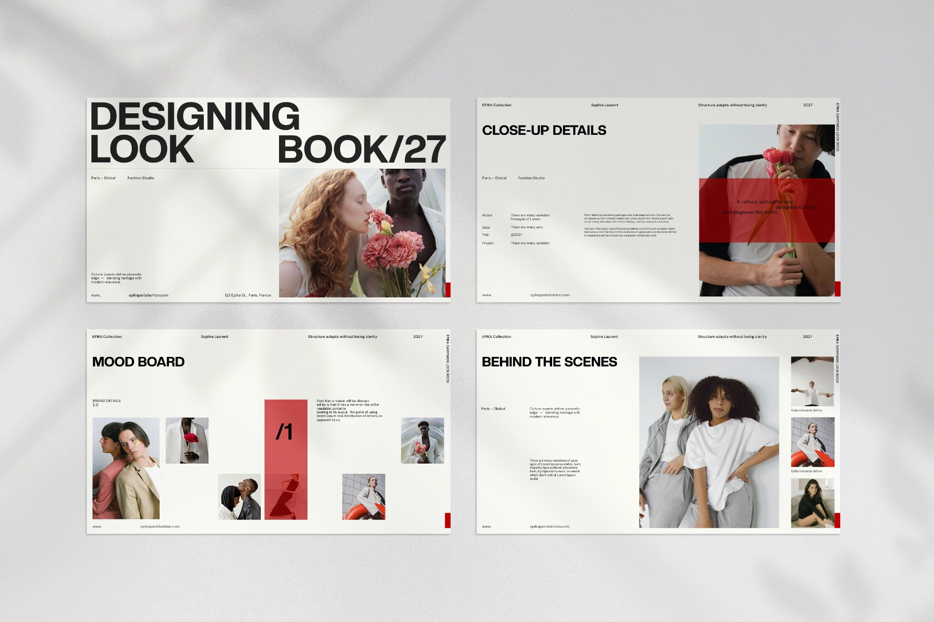 EPIKA - LookBook Presentation Template