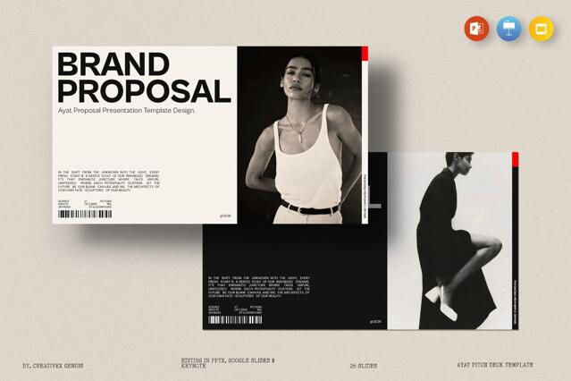 AYAT - Brand Proposal Presentation Template