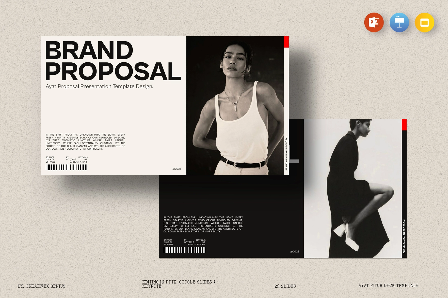 AYAT - Brand Proposal Presentation Template