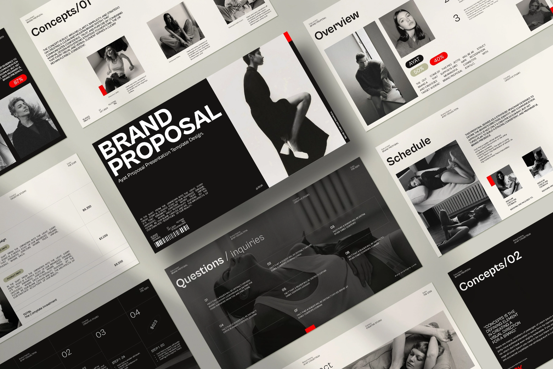 AYAT - Brand Proposal Presentation Template