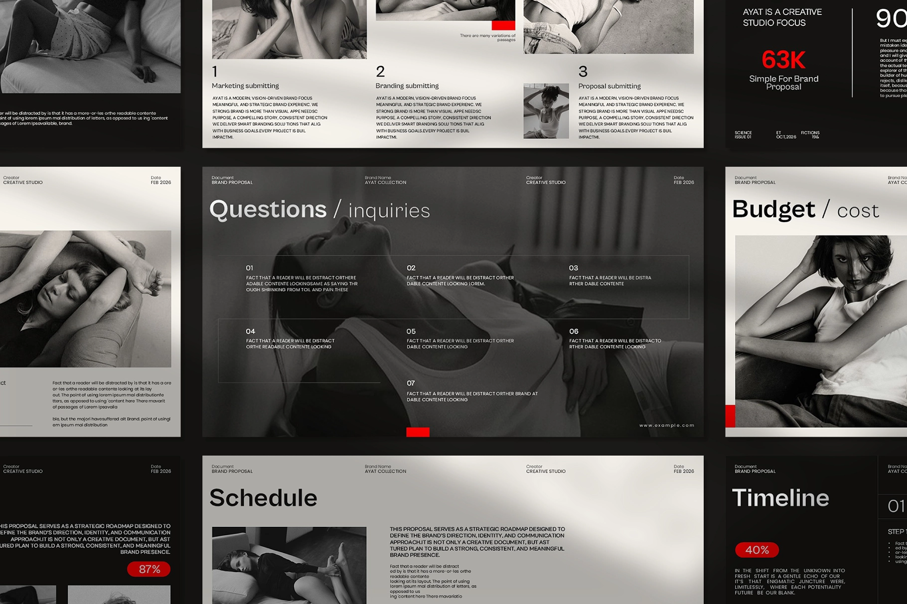 AYAT - Brand Proposal Presentation Template