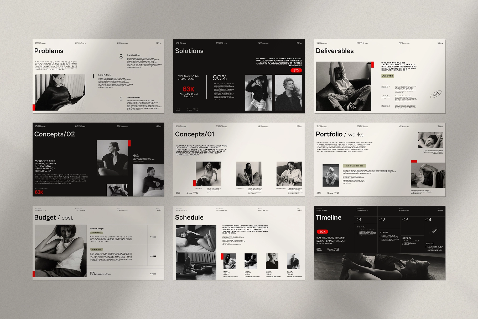 AYAT - Brand Proposal Presentation Template