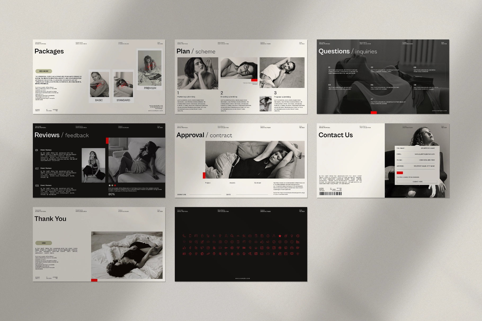 AYAT - Brand Proposal Presentation Template