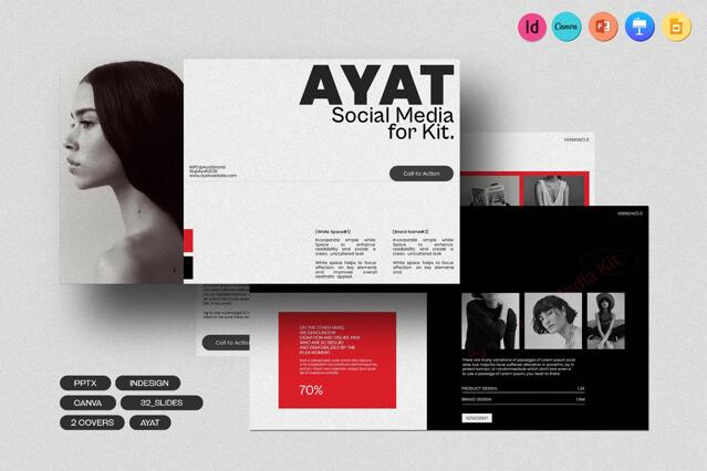 AYAT - Social Media Kit Presentation Template