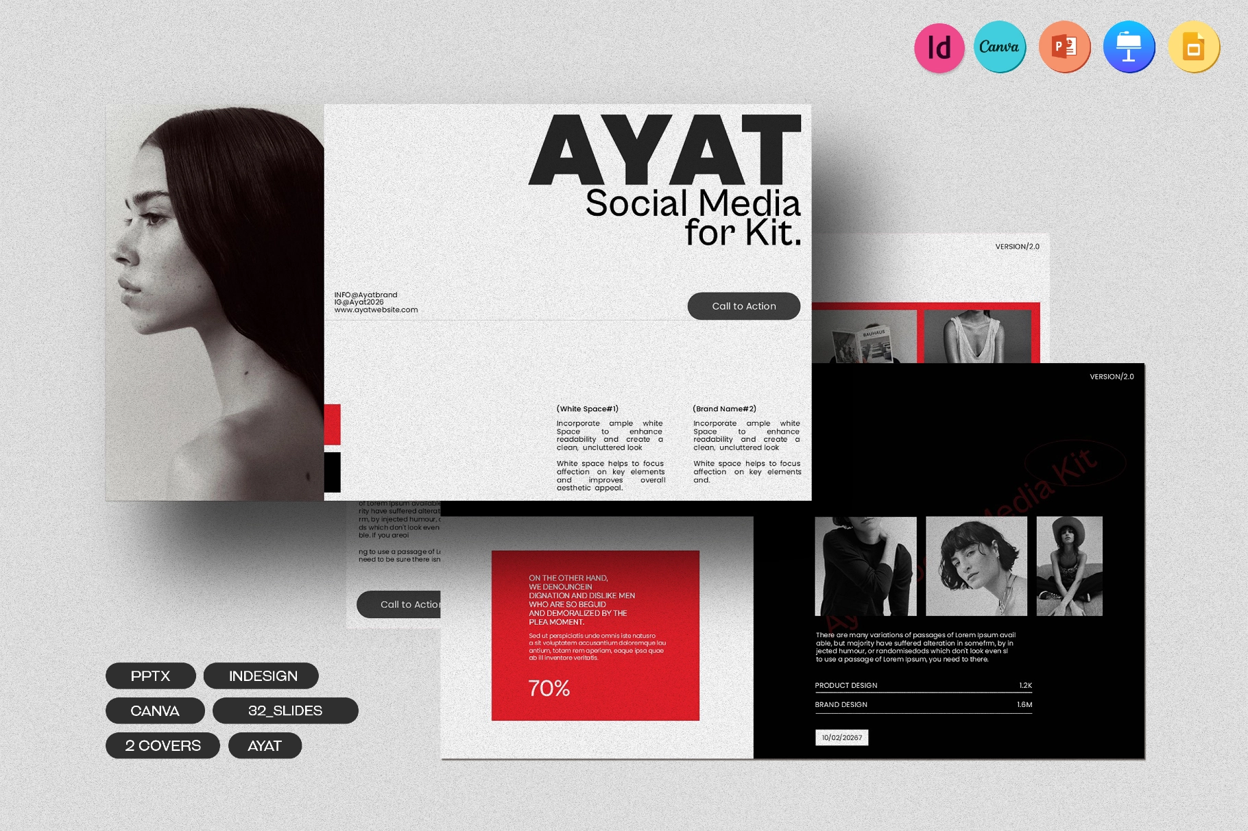 AYAT - Social Media Kit Presentation Template
