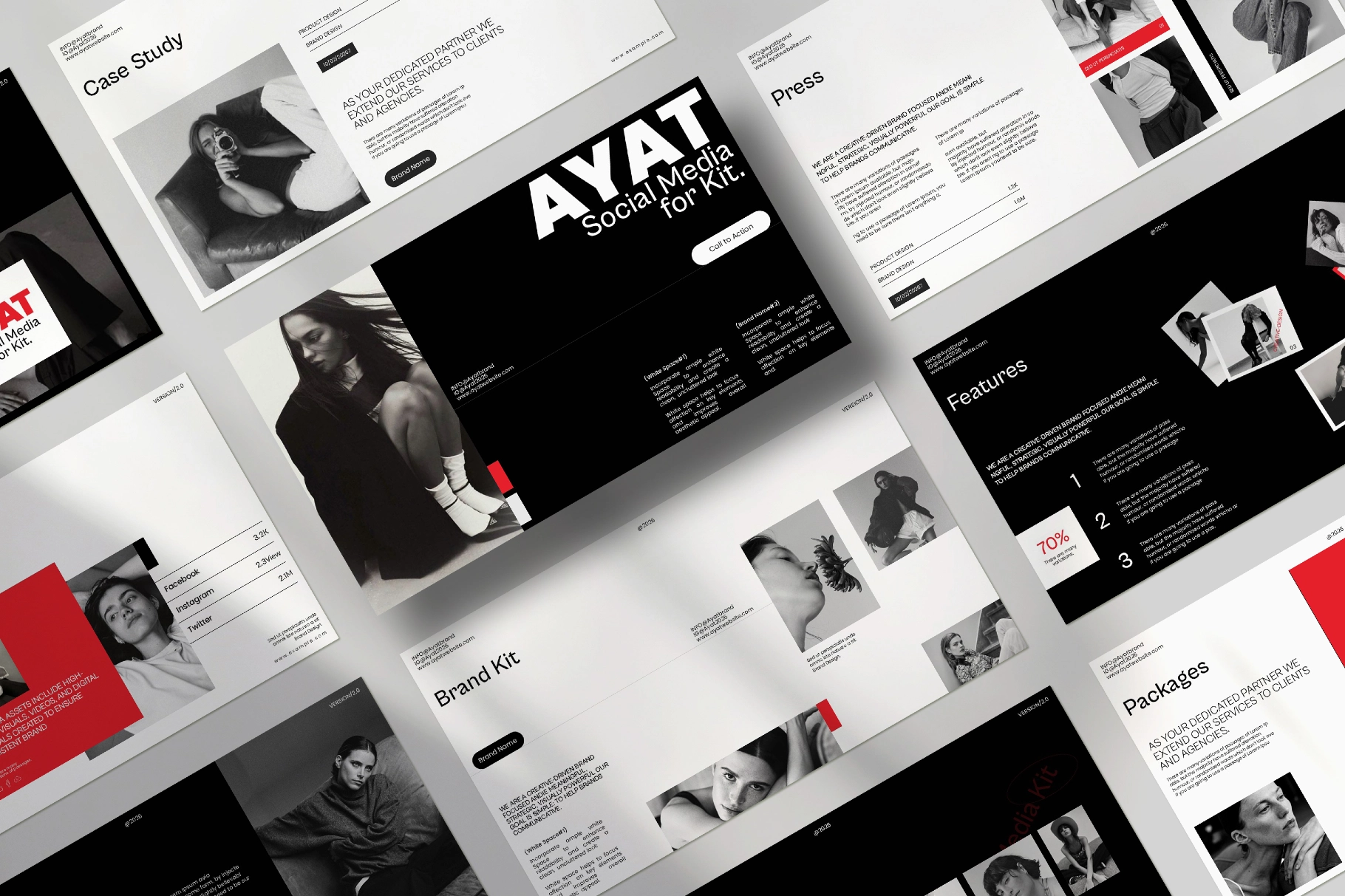 AYAT - Social Media Kit Presentation Template
