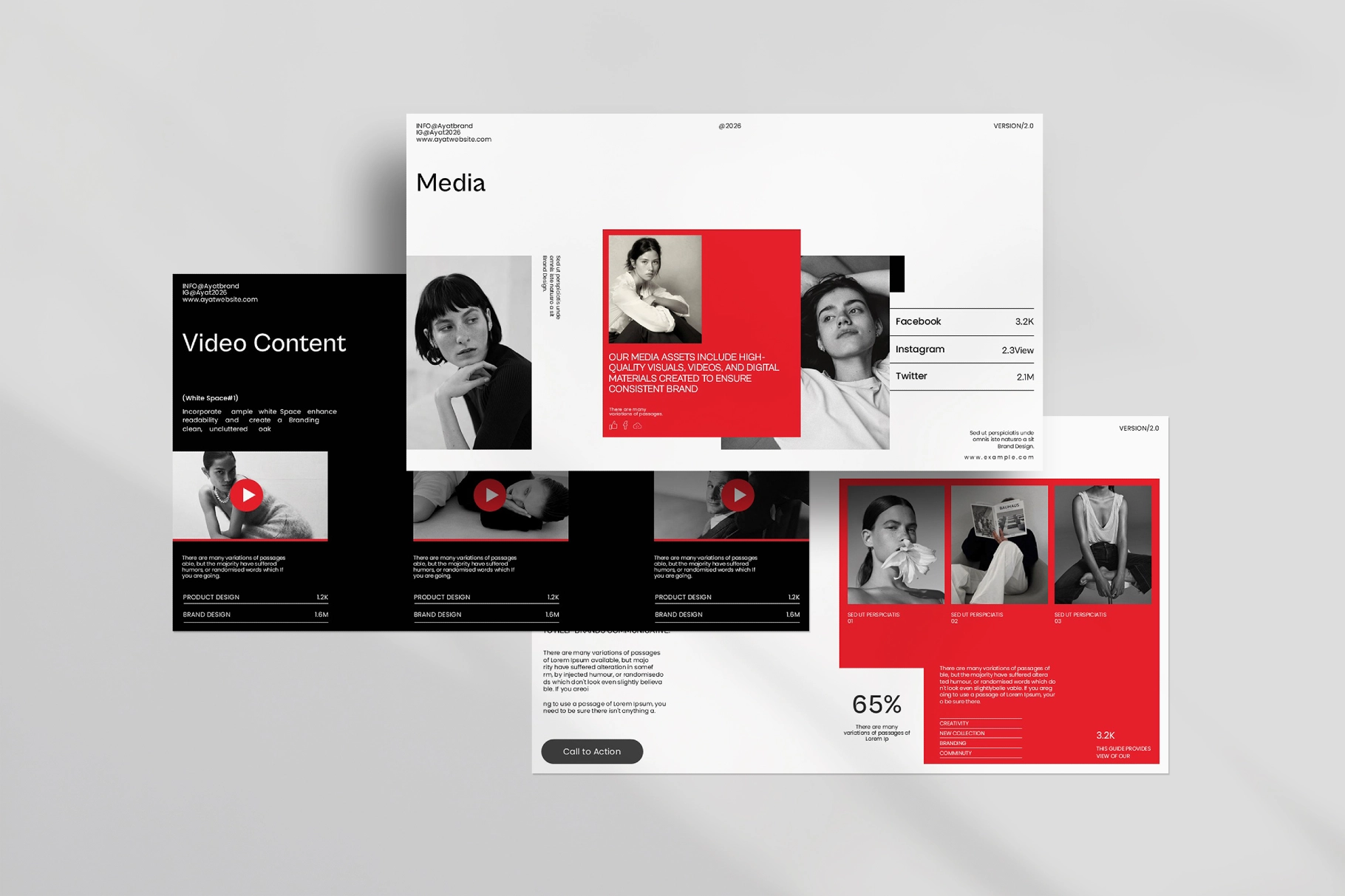 AYAT - Social Media Kit Presentation Template