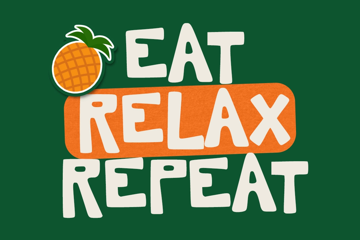 Kora Gano - Cute Display Font