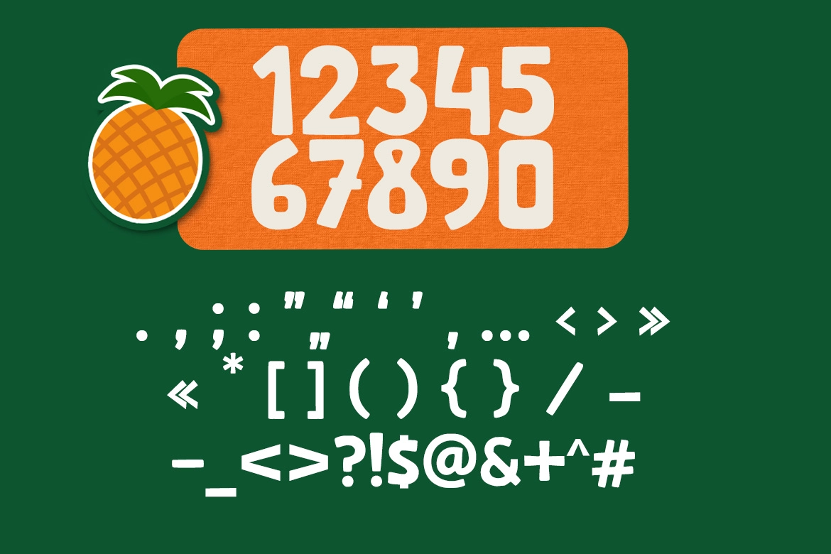 Kora Gano - Cute Display Font